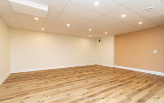 renovation basement wood floor